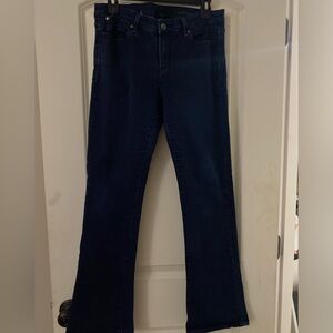 Calvin Klein Dark Blue Jeans Women’s 30/10 Flare Leg
